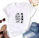 Tricou de damă cu pisici A985 7