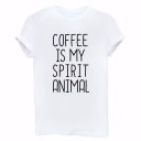 Tricou de damă pentru iubitorii de cafea J1792 2