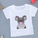 Tricou de fată cu animal 1