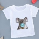 Tricou de fată cu animal 4