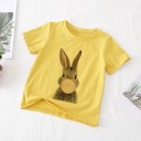 Tricou de fată cu animal B1433 3