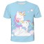 Tricou de fată cu unicorn B1469 8