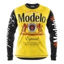 Tricou de motocros și tricou sportiv cu mânecă lungă cu imprimeu pe piept și inscripții pe mâneci pentru mersul cu motocicleta de teren 5