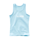 Tricou fără mâneci din bumbac pentru copii cu imprimeu Fashion Tricou simplu cu decolteu O Top de vară elegant pentru băieți și fete Diverse culori 6