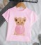 Tricou fetita cu animal B1646 2