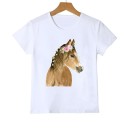 Tricou fetita cu animal J461 7