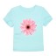 Tricou fetita cu imprimeu flori J3489 14