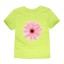 Tricou fetita cu imprimeu flori J3489 11