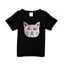 Tricou fetita cu pisica J465 8