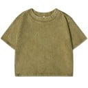 Tricou roz pentru femei, crop, mânecă scurtă, crop top, stil streetwear, confortabil, croială din bumbac, vară, modă casual 5