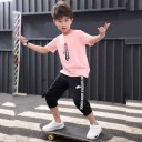 Tricou și pantaloni pentru băieți L1667 3