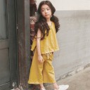 Tricou și pantaloni pentru fetițe L1333 4