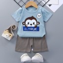 Tricou și pantaloni scurți pentru copii L1095 2