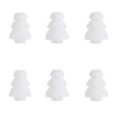 Triple tappi per le orecchie 6 pz C1196 3