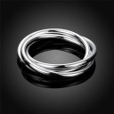 Trippel solid armband för kvinnor 4