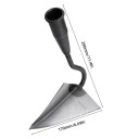 Trojúhelníková motyka 290x170 mm Manganová ocel Ruční pluh a hrábě Zemědělské nářadí pro kyprou půdu Soustružení a obdělávání zahrady 2