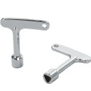 Trojúhelníkový servisní klíč na výtahové dveře 63 mm univerzální klíč ze slitiny zinku pro technické a servisní použití 2