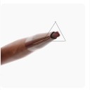 Trojuholníkový štetec na nechty s viečkom Drevená rukoväť Profesionálny kozmetický štetec pre 3D maľby kresby DIY manikúra nail art 5