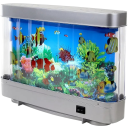 Tropisch aquarium lamp 30 x 23 x 4 cm LED 220V 8W Kunstmatig aquarium nachtlampje voor kinderen kamerdecoratie ontspannend bureau interieur 2