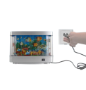 Tropisch aquarium lamp 30 x 23 x 4 cm LED 220V 8W Kunstmatig aquarium nachtlampje voor kinderen kamerdecoratie ontspannend bureau interieur 3