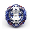 Trottola da combattimento in metallo e plastica per sfide tra trottole rotanti Diametro circa 5,5 cm Dettagli metallici lucidi e contorno sagomato 4
