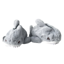 Trousse à crayons en peluche motif requin océan 22 x 12 cm, jolie trousse à crayons grande capacité, trousse de maquillage kawaii, fournitures 3