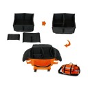Trousse de secours de voyage vide sac d'urgence en tissu Oxford sac de camping trousse de premiers secours pour voiture et en extérieur 3