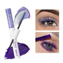 Třpytivá barevná prodlužující řasenka se dvěma kartáčky, 10 g, barevný pigment a třpytky pro výrazný kreativní make-up 5