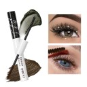 Třpytivá barevná prodlužující řasenka se dvěma kartáčky, 10 g, barevný pigment a třpytky pro výrazný kreativní make-up 4