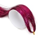 Třpytivá vlasová lameta 90 cm 10 g syntetické vlákno ozdoba do vlasů pro zaplétání a styling účesů 7