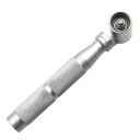 Tryckhjul för tapeter aluminiumrulle 12,6 cm bredd 3,4 cm metallkonstruktion för utjämning och pressning av tapeter 2