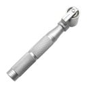 Trykroller til tapeter aluminium rulle 12,6 cm bredde 3,4 cm metal konstruktion til udglatning og presning af tapeter 3