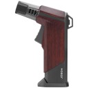 Tryksæde lighter genopfyldelig butan lighter Vindbestandig flamme Synlig brændstoftank Lighter til grill stearinlys 2