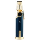 Tryskový plynový zapalovač Jobon ZB-333 Otočná tryska 360° 155 x 38 mm Zinková zliatina Bezpečnostný zámok Na doutníky a grilovanie 3