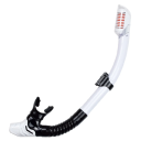 Tuba de plongée avec soupape d'air PC+TPR+silicone Embout résistant Respiration confortable Natation Snorkeling Sports nautiques 2