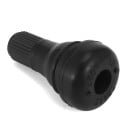 Tubeless ventiler til fælge til hjul med tubeless dæk 4 stk. Med beskyttelseshætte Gummihus og metalgevind Længde ca. 3,5 cm 4