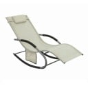 Tuin schommelbed SoBuy OGS28 met zak en kussen 150 × 63 × 87 cm ademend bed voor tuin en strand 15