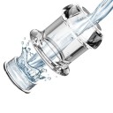 Túnel anal transparente tamanho M, plugue oco de silicone, embalagem discreta, à prova de água, para utilizadores experientes 5