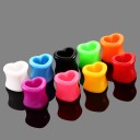 Túnel de acrílico em forma de coração 2 pcs 8