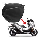 Tunelová taška na motocykl a skútr vodotesná 25L 36 × 22 × 29 cm čierna úložná taška do tunelu motorky pre cestovanie 2
