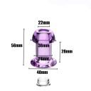 Tunnel anal transparent taille S, plug creux en silicone, emballage discret, étanche, pour utilisateurs expérimentés 7