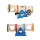 Tunnel en bois pour hamsters 4