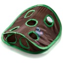Tunnel pour chats pour cacher des jouets 30,5x30,5x11,5 cm Tissu bruissant Jouet olfactif pour friandises Cachette interactive pour chats 1
