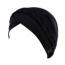 Turban féminin avec tresse 4