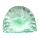 Turban infantil com pompom 9