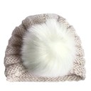 Turbante per bambini con pompon 7