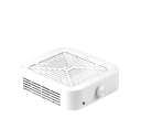 Turbinenloser Staubsauger für Nägel 120W Weiß mit abnehmbarem Filter Einstellbare Geschwindigkeit 6000–12000 U/min Professionelle Maniküre WL007 6
