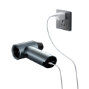 Turbo fläkt för dammrening med borstlös motor 90000 varv/min 40 mm silver elektrisk blåsmaskin med lufthastighet 45 m/s för PC-tangentbord och bil 3