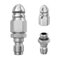 Turbo tryska na tlakový čistič 1/4" rychlospojka rotační kovová vysokotlaká otočná tryska na wapku 1ks 6