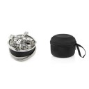 Turista gázfőző 8800 W 15 x 13,5 x 12 cm Gyújtó Hlinínium ötvözet Rozsdamentes acél Réz PVC cső Kempingfőző 2